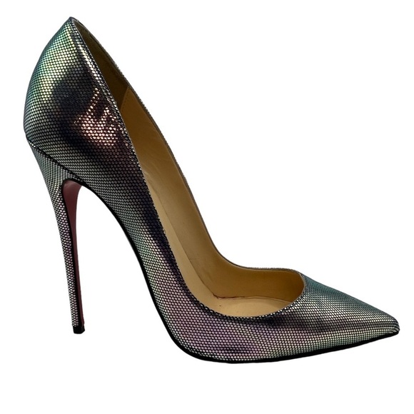 CHRISTIAN LOUBOUTIN So Kate 120 Pumps – Tissu Scarabe Digitale – Size EU 38 US 8 - Picture 5 of 14